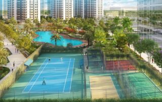 Hệ thống tiện ích được quy hoạch hiện đại, đồng bộ tại Imperia Smart City.