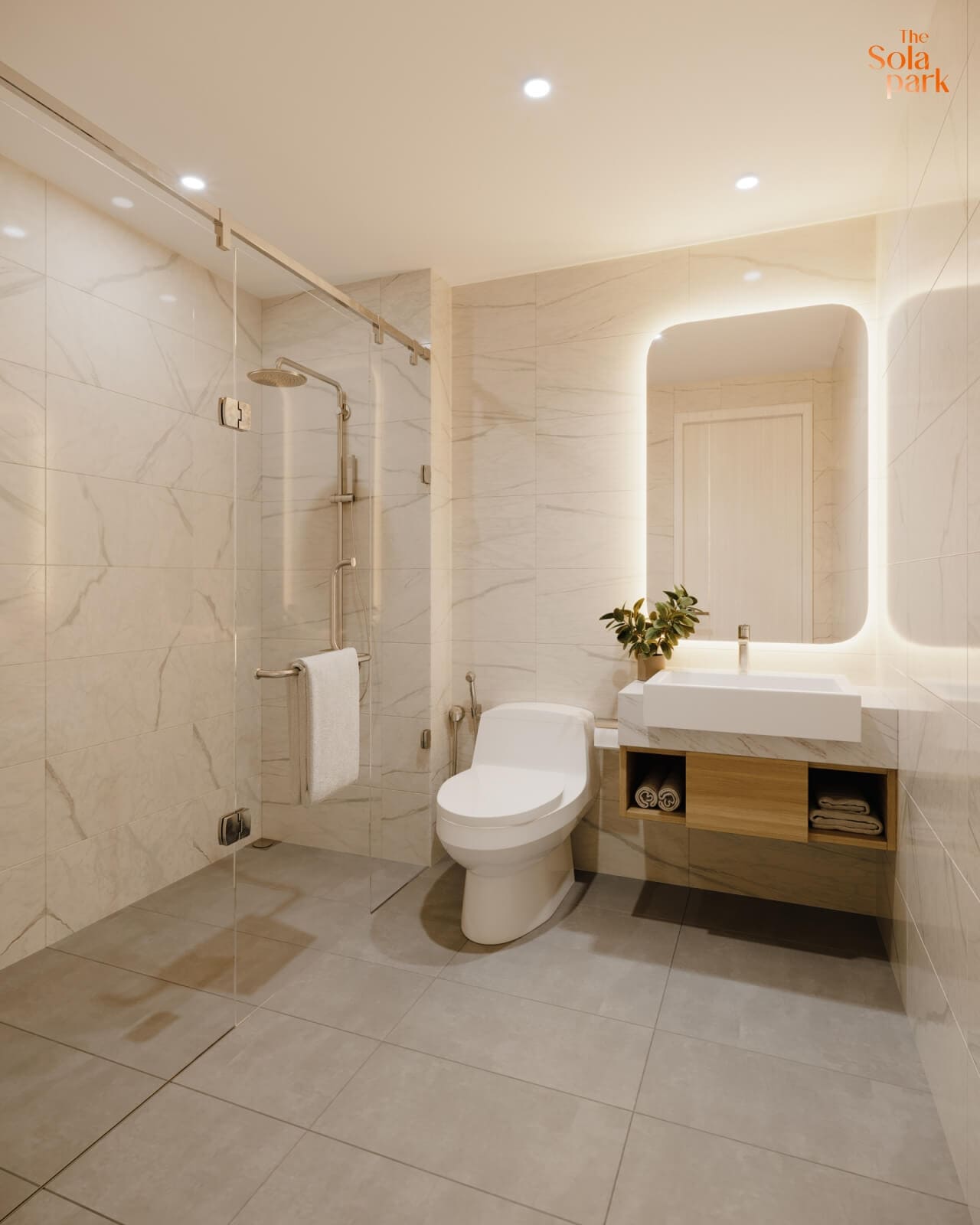 Nội thất bàn giao căn hộ cao cấp.