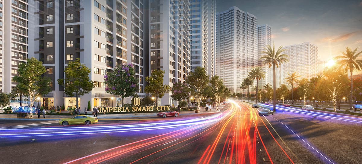 Phối cảnh dự án Imperia Smart City.